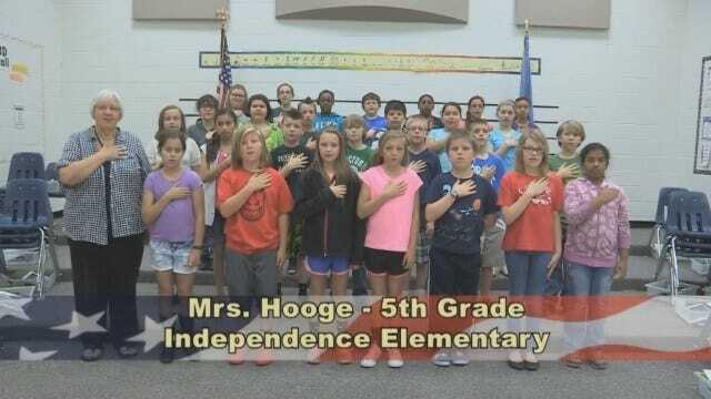 Mrs. Hoodge 5th Grade Class At Independence Elementary School