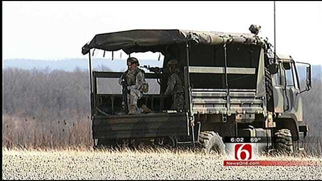 Oklahoma National Guard Soldiers Train For Afghanistan