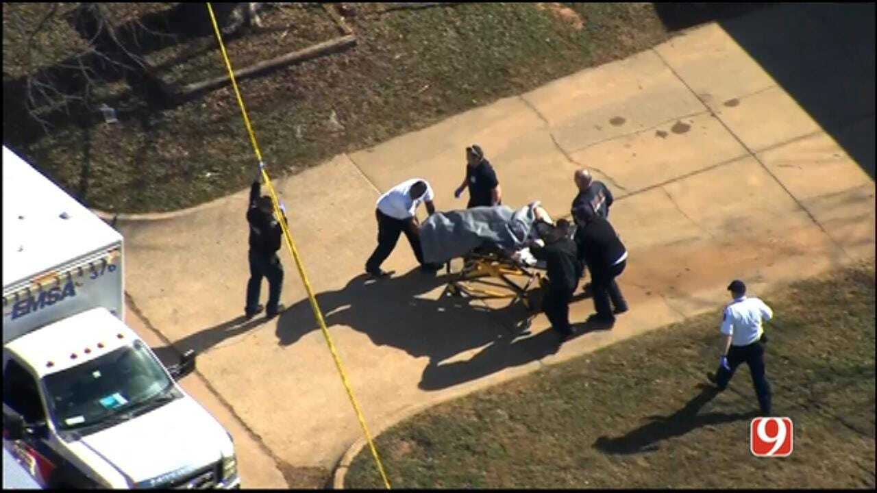 WEB EXTRA: SkyNews 9 Flies Over Bethany Officer-Involved Shooting