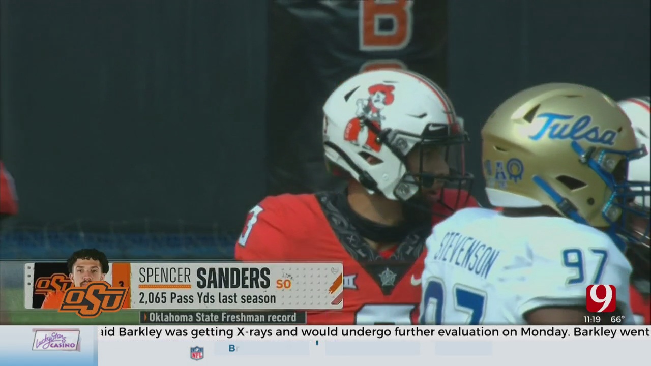 Injury Update For OSU Quarterback Spencer Sanders