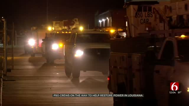 PSO Crews Heading To Louisiana To Help With Recovery After Cat. 4 Hurricane Leaves Damage 