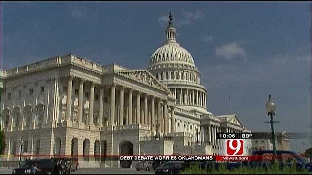 Oklahomans Worry About Debt Debate