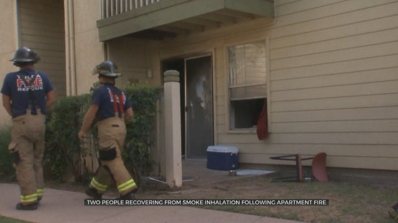 2 Recovering From Smoke Inhalation After Fire Breaks Out At Tulsa Apartment Complex