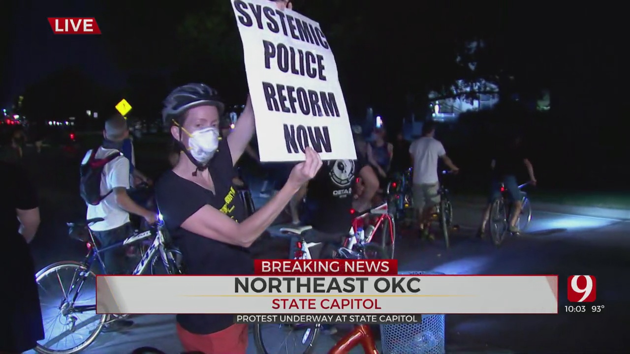 OKC Protesters March On Anniversary Of March On Washington