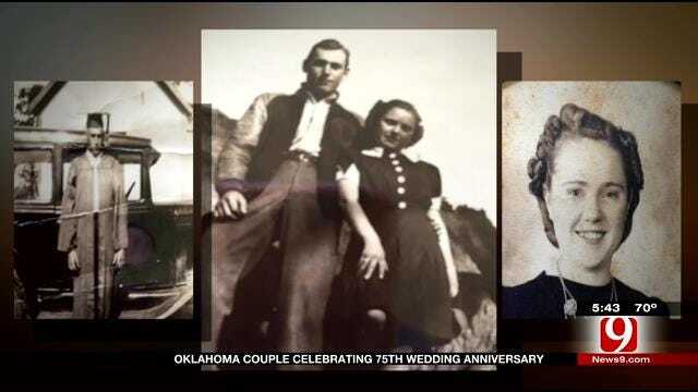 Oklahoma Couple Celebrates 75 Years Of Marriage