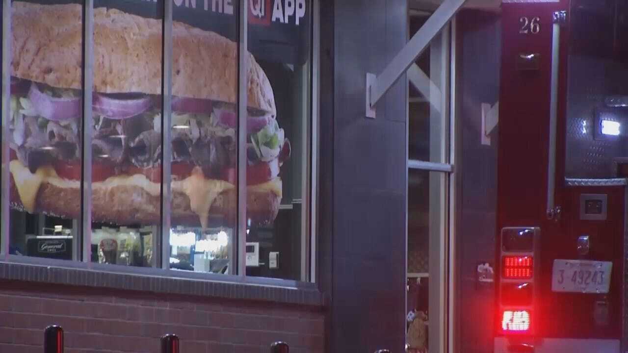 WEB EXTRA: Video From Scene Of QuikTrip Kitchen Fire