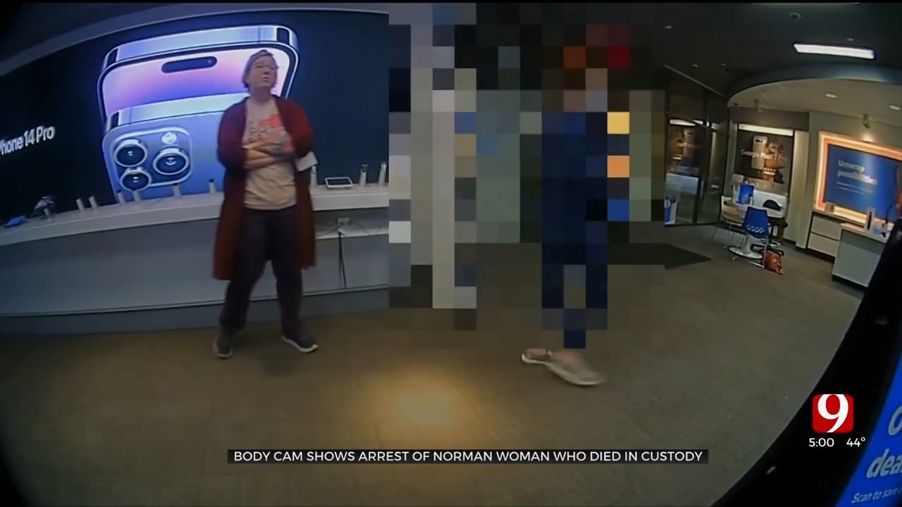 Norman Police Release Body Camera Footage Of Woman Who Died In Jail Custody