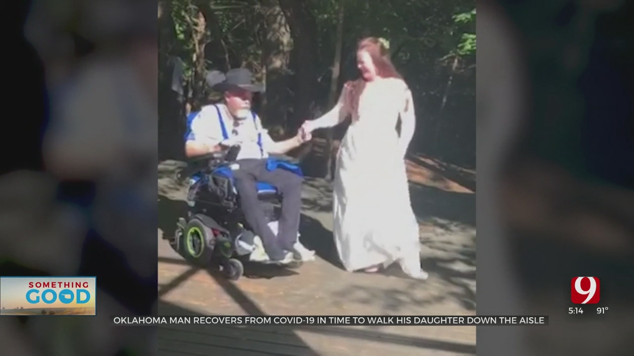 OKC Man Recovers From COVID-19 In Time To Walk His Daughter Down The Aisle
