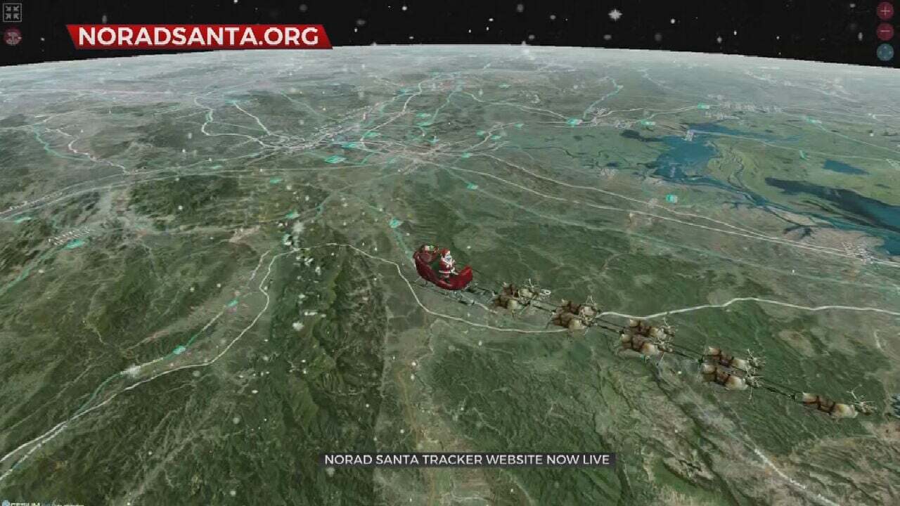 NORAD Tracks Santa On His Trip Around The World