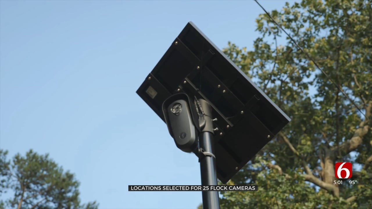 Locations Of 25 Flock Cameras In Tulsa Revealed