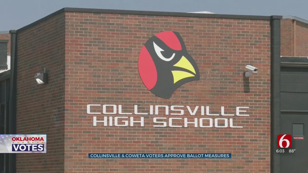 Voters Approve Collinsville School Bond, Coweta Sales Tax Measure 