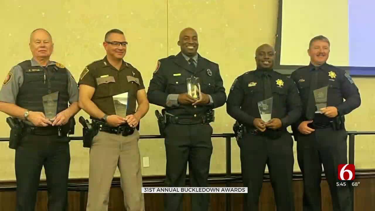 Law Enforcement Honored At Annual Buckledown Awards Ceremony In Owasso