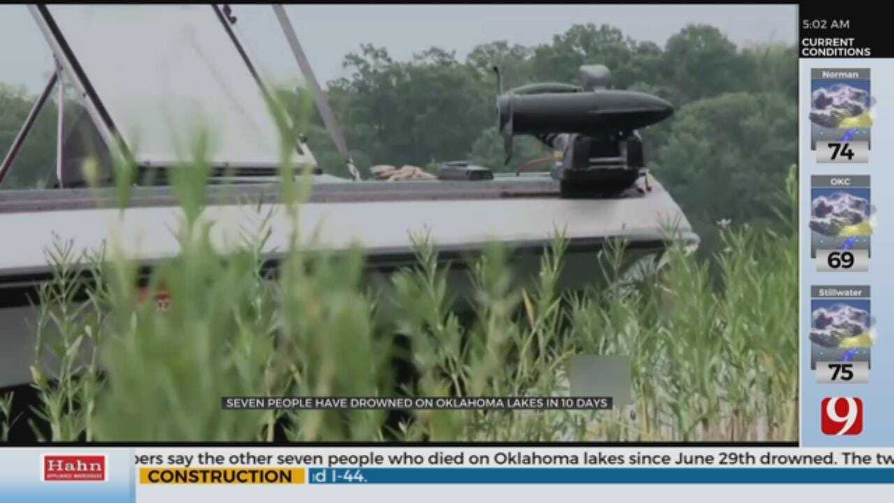 7 Drownings Reported In Oklahoma Lakes Over Past Week