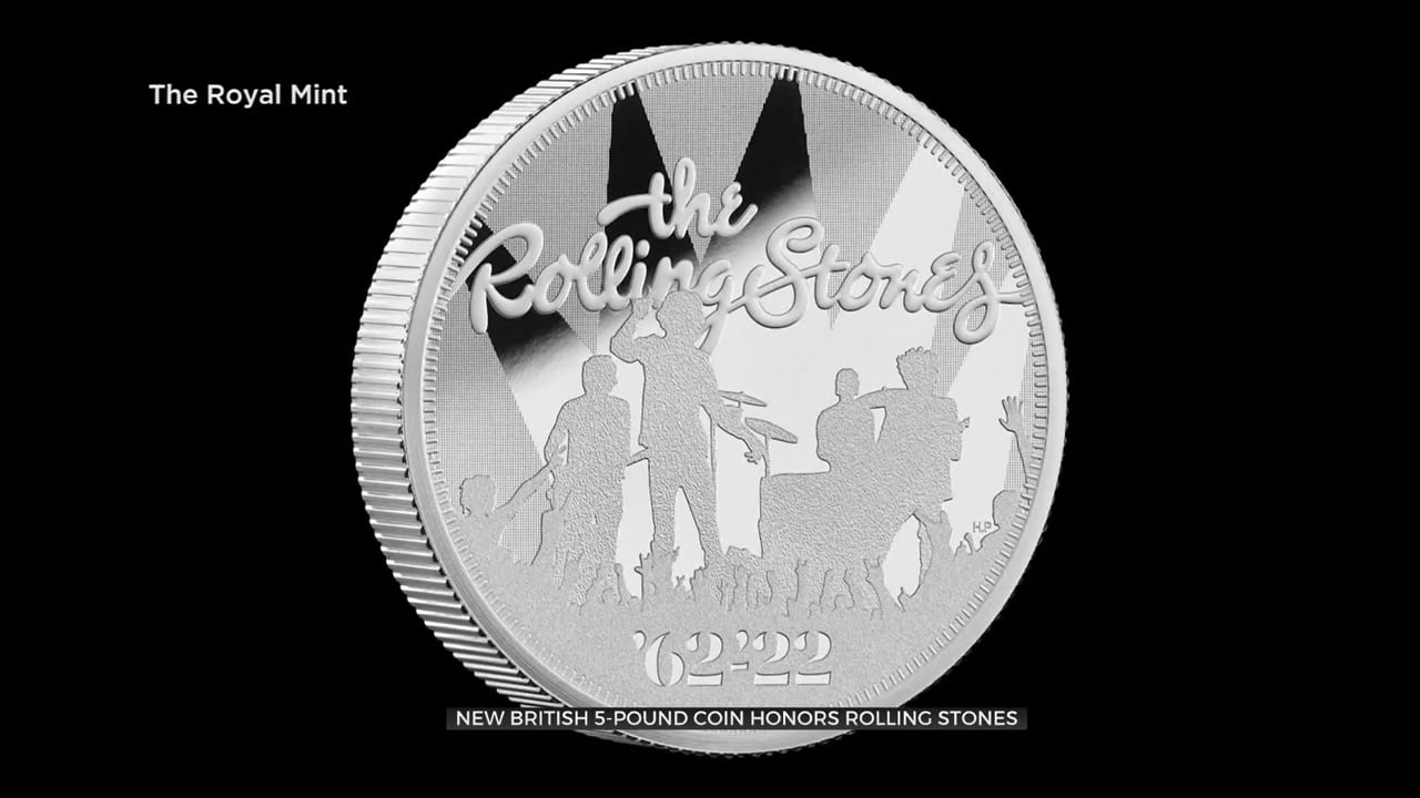 Rolling Stones’ 60th Year Honored With UK Collectible Coin