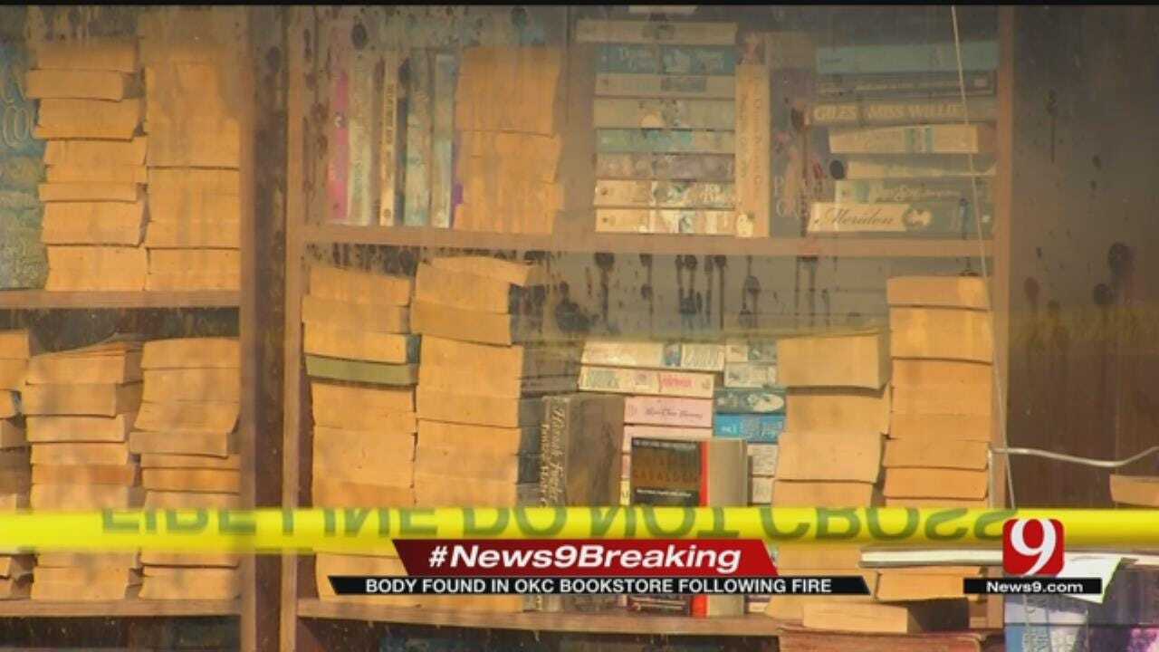 Man Found Dead After NW OKC Bookstore Fire