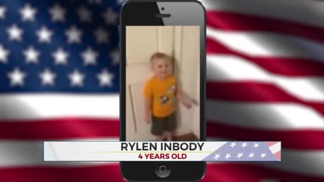Daily Pledge: 4 Year-Old Rylen Inbody 