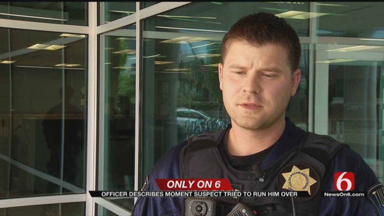 TPD Officer Shares His Story After Suspects Attempted To Run Him Over