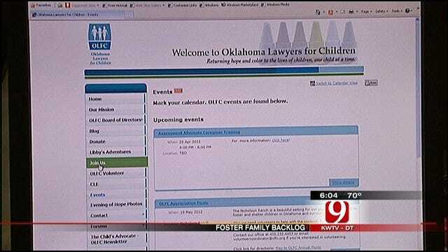 'Oklahoma Lawyers For Children' Helps Future Foster Parents With Paperwork