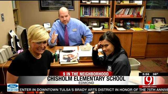News 9 This Morning Team Visits Chisholm Elementary School