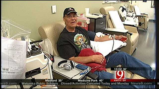 Donors Help Bridge The Gap In OBI Blood Shortage