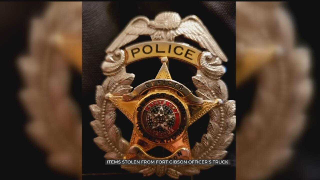 Fort Gibson Police Gear Stolen From Officer's Personal Truck