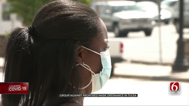 Group Against Proposed Mask Ordinance In Tulsa 