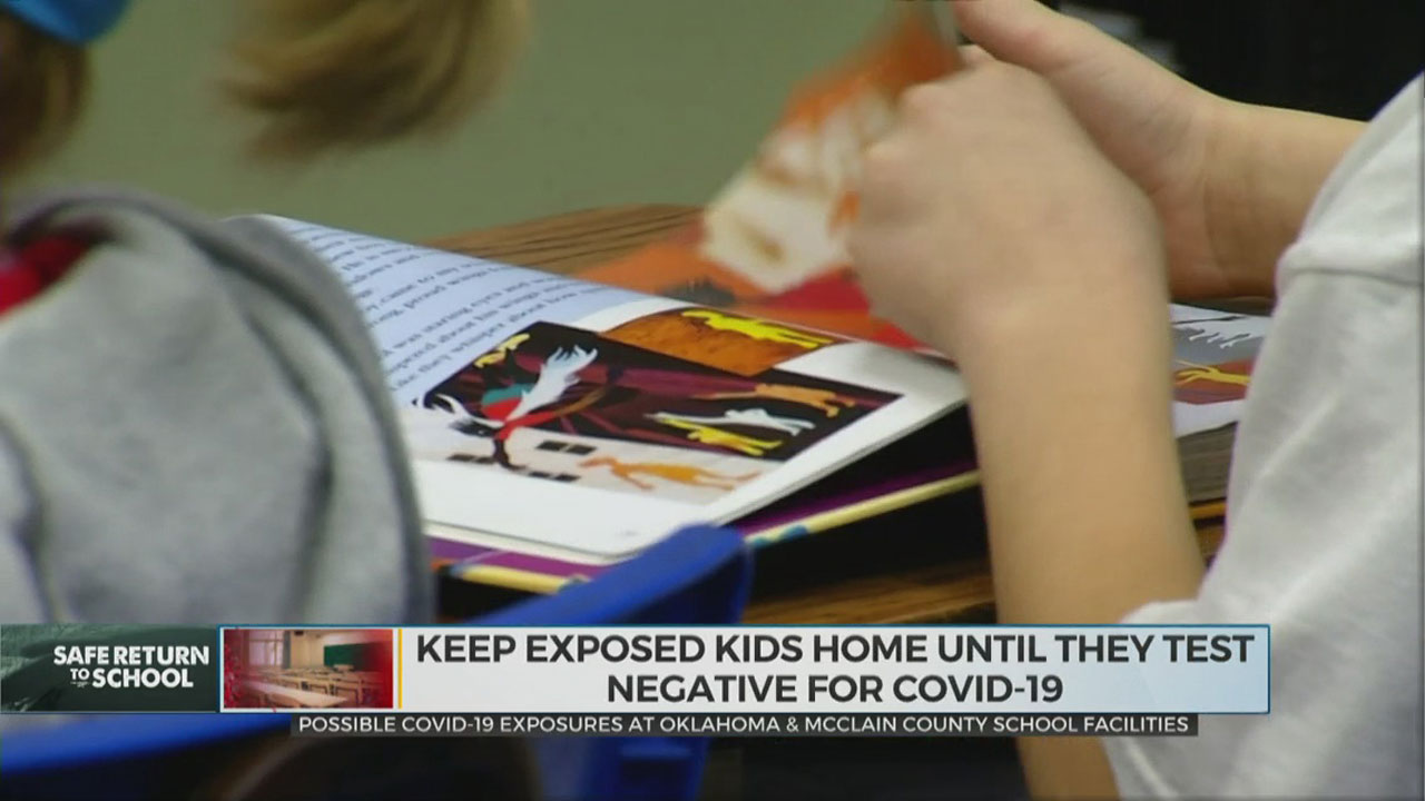 Okla. City-County Health Department Says School Facilities In County Possibly Exposed To COVID-19