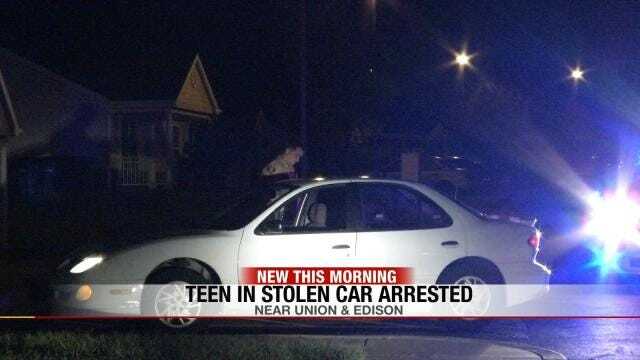 Tulsa Deputies Catch Teen In Stolen Car