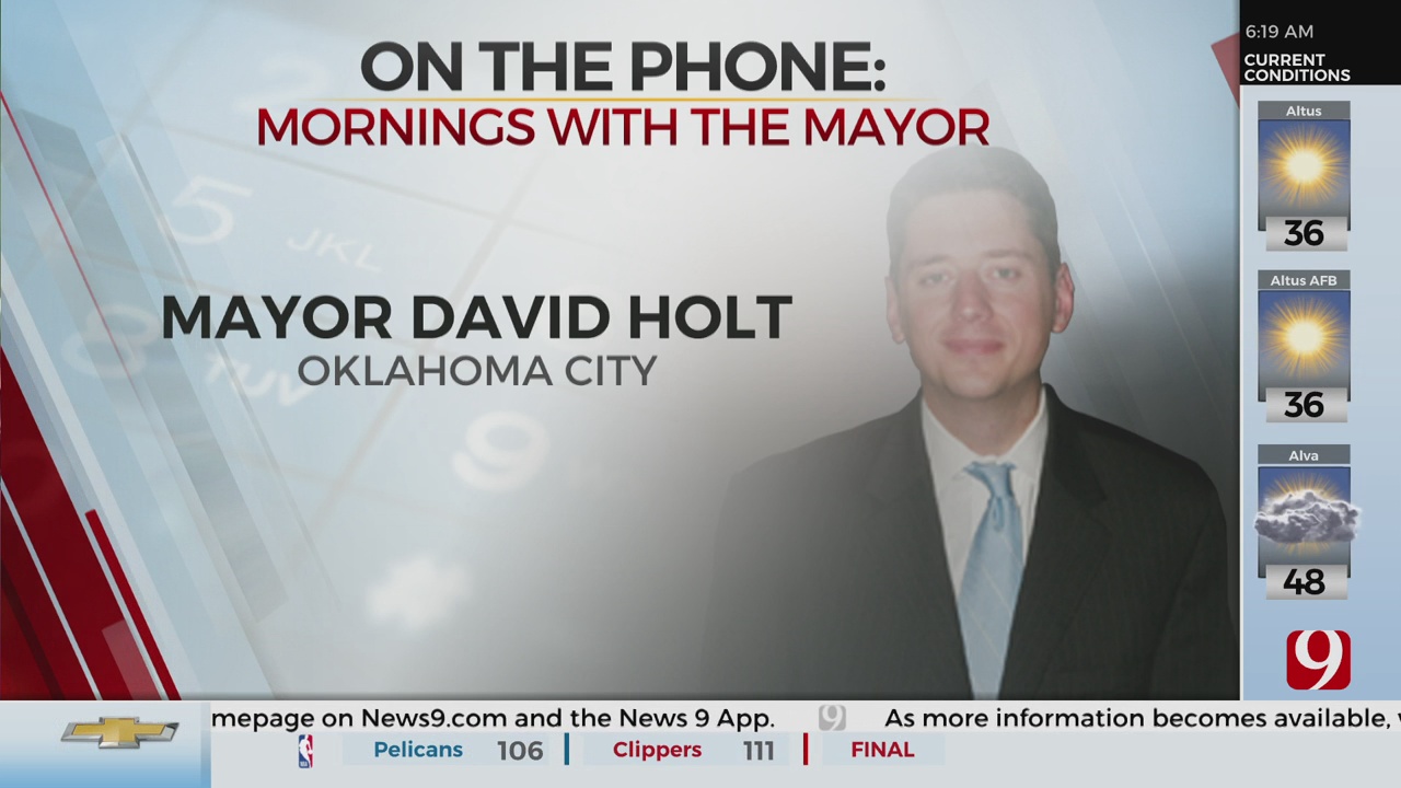 WATCH: Mayor Holt On State Capitol Safety Preparations