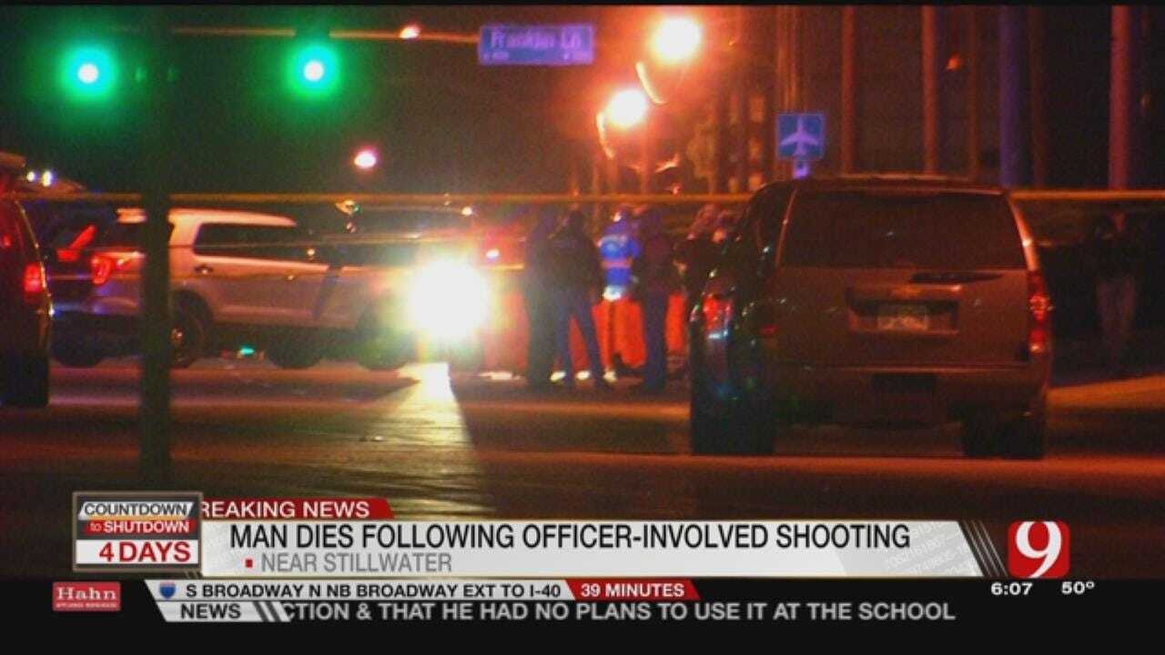 Police Investigating Fatal Officer-Involved Shooting In Stillwater