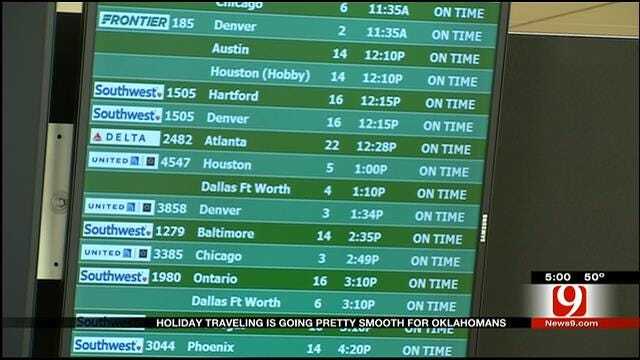 Gas Prices, Airline Delays Down For Oklahoma Travelers This Thanksgiving