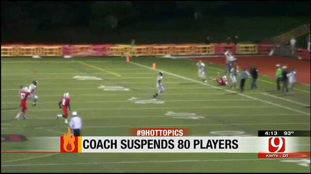 Hot Topics: Coach Suspends 80 Players