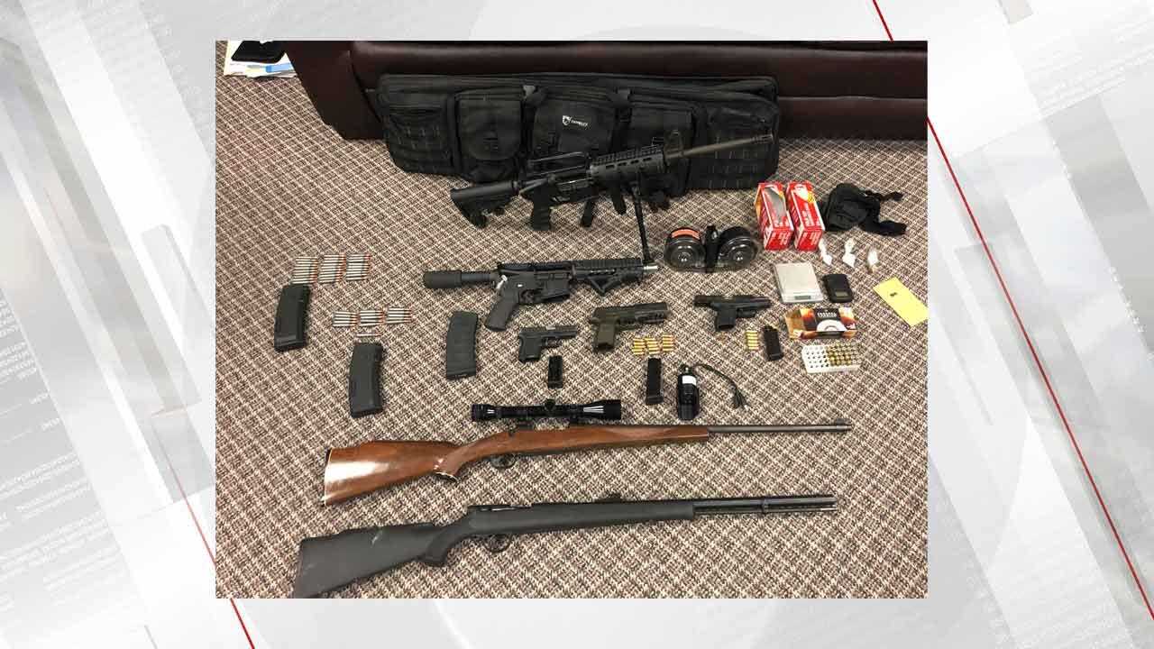 2 Arrested And Several Weapons Seized In Muskogee Drug Bust