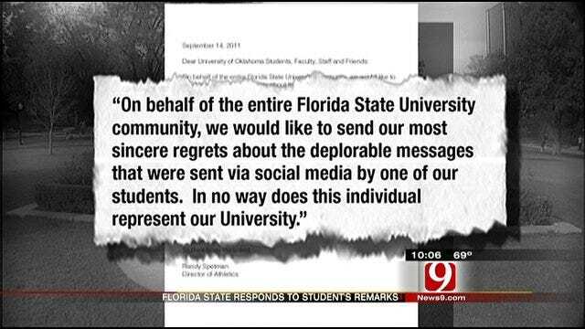 Florida State University Apologizes For Offensive Tweets