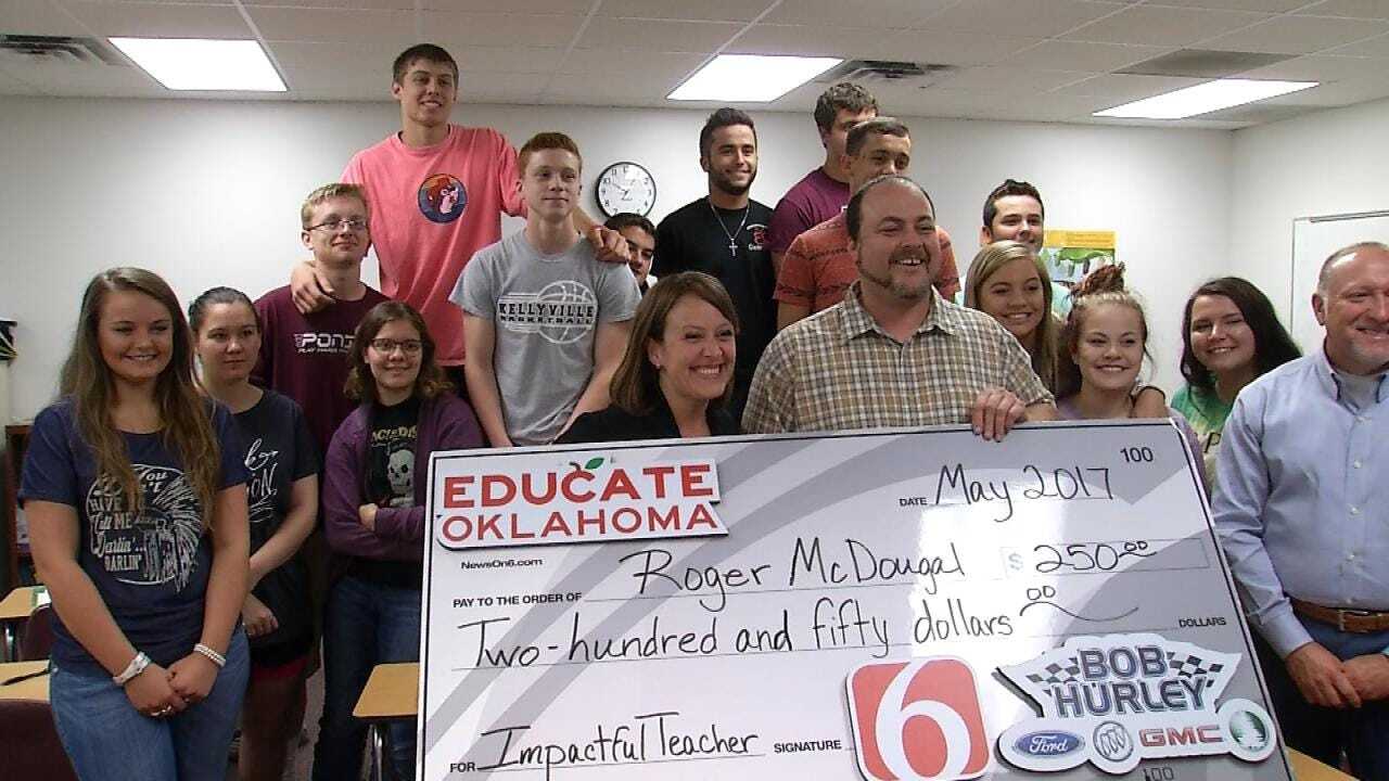 Kellyville High School Educator Selected As News On 6 'Impactful Teacher'
