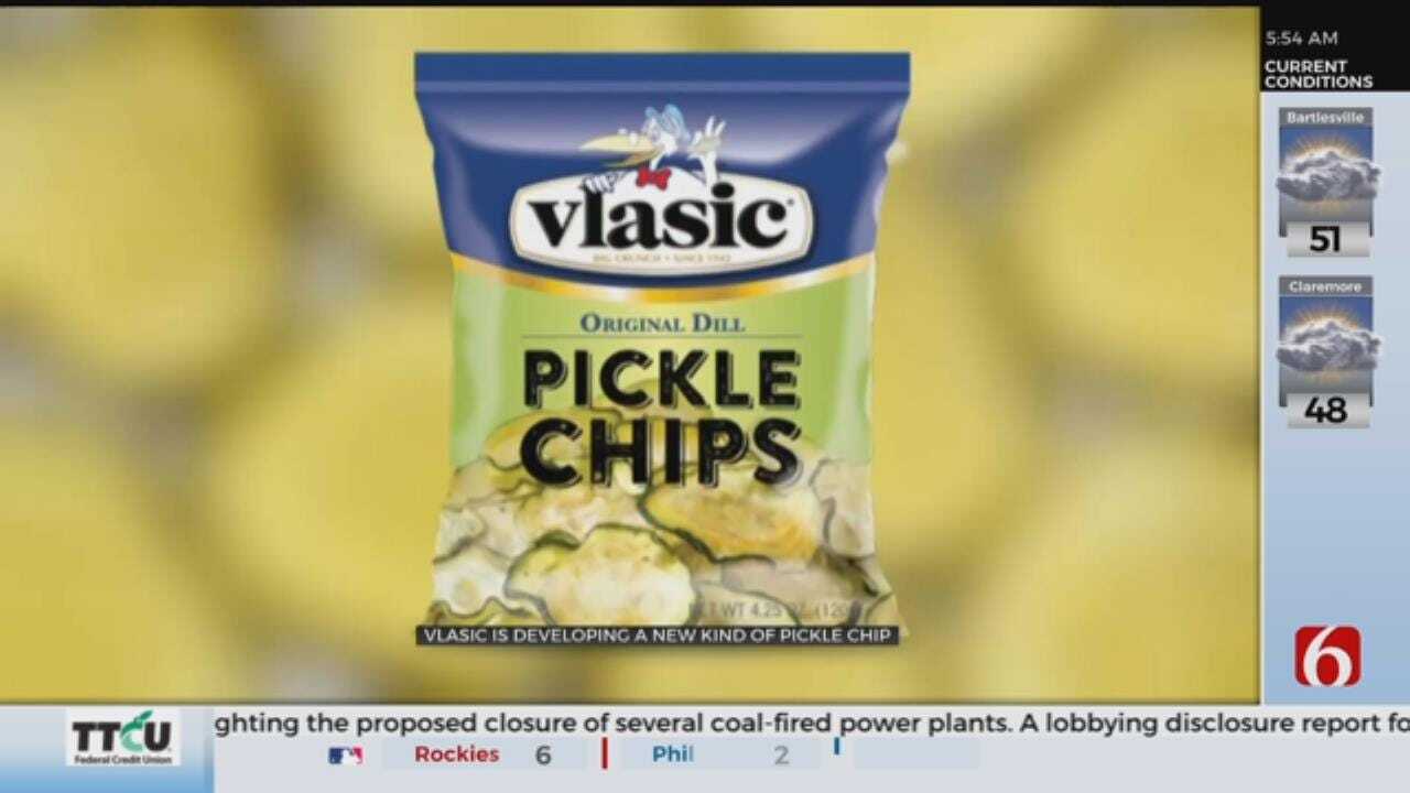 Pickle Chips Made From Actual Pickles In The Works