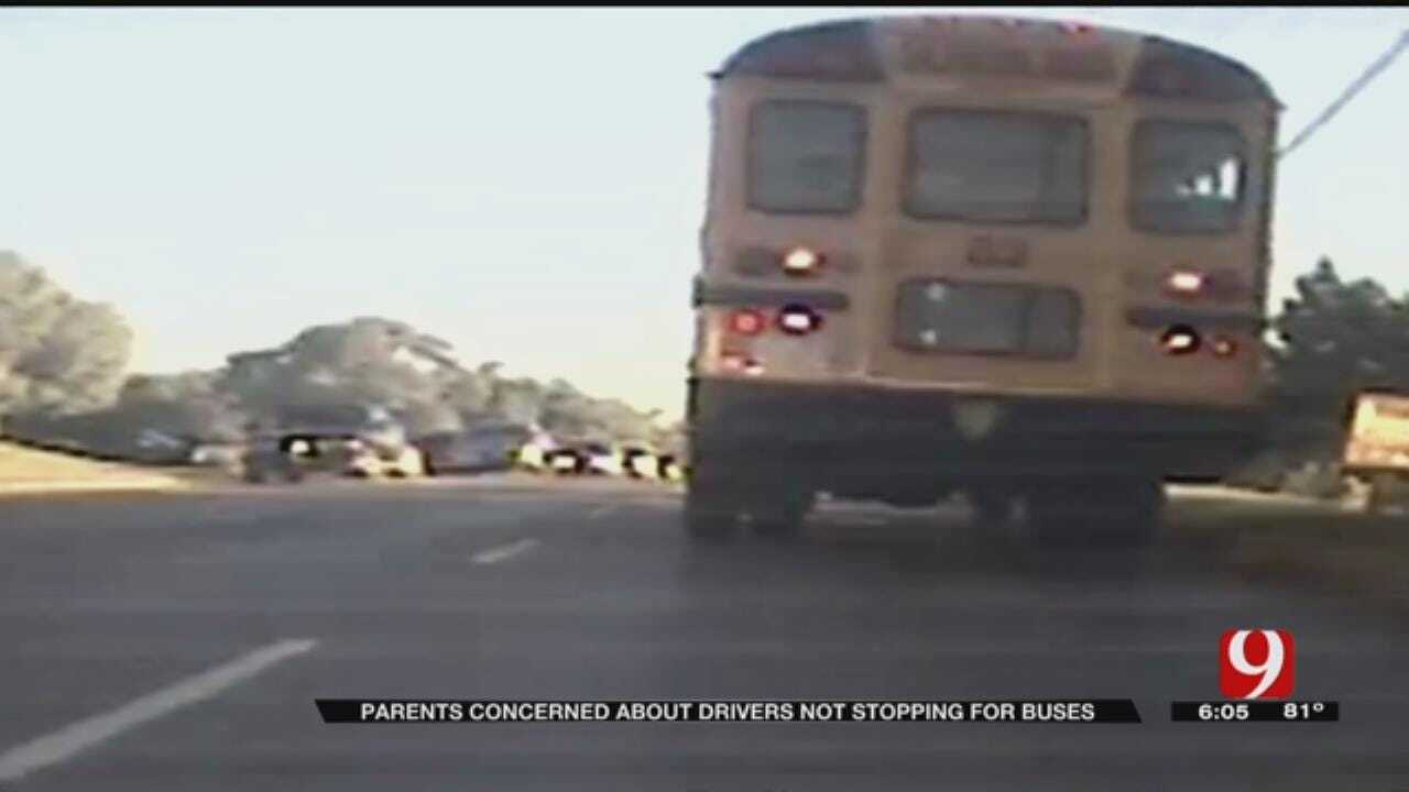 Edmond Drivers Ignoring School Bus Stop Signs