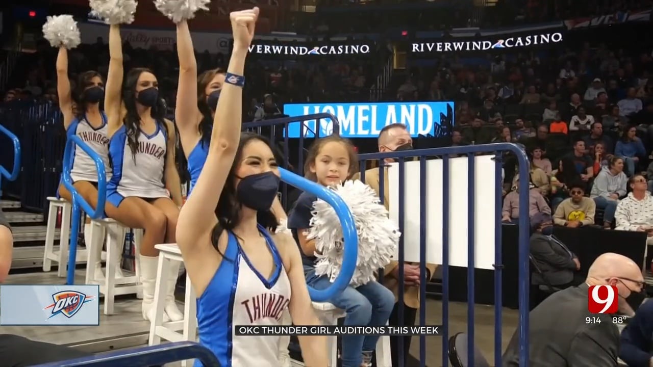 OKC Thunder Girls, O-City Dance Crew Holding Auditions This Weekend