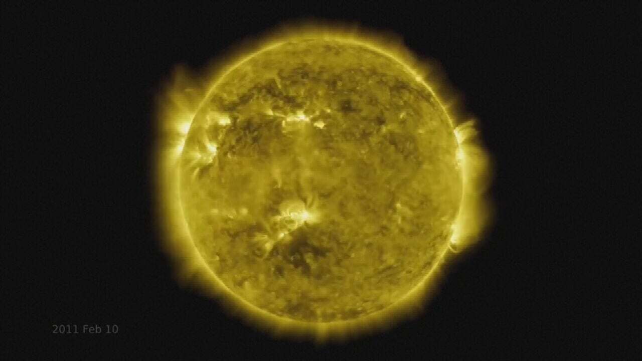 WATCH: NASA Releases Time Lapse Of The Sun 10 Years In The Making