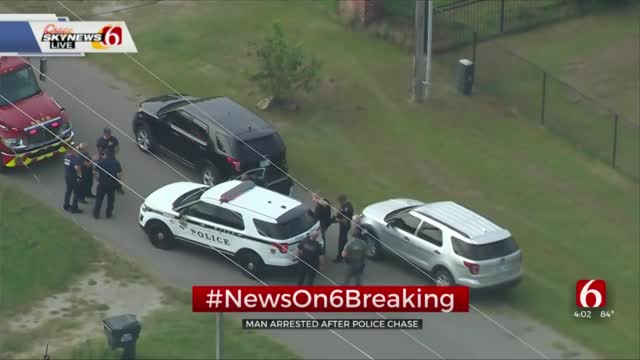 Police Arrest Man After Pursuit, Pushing Woman Out Of Car 