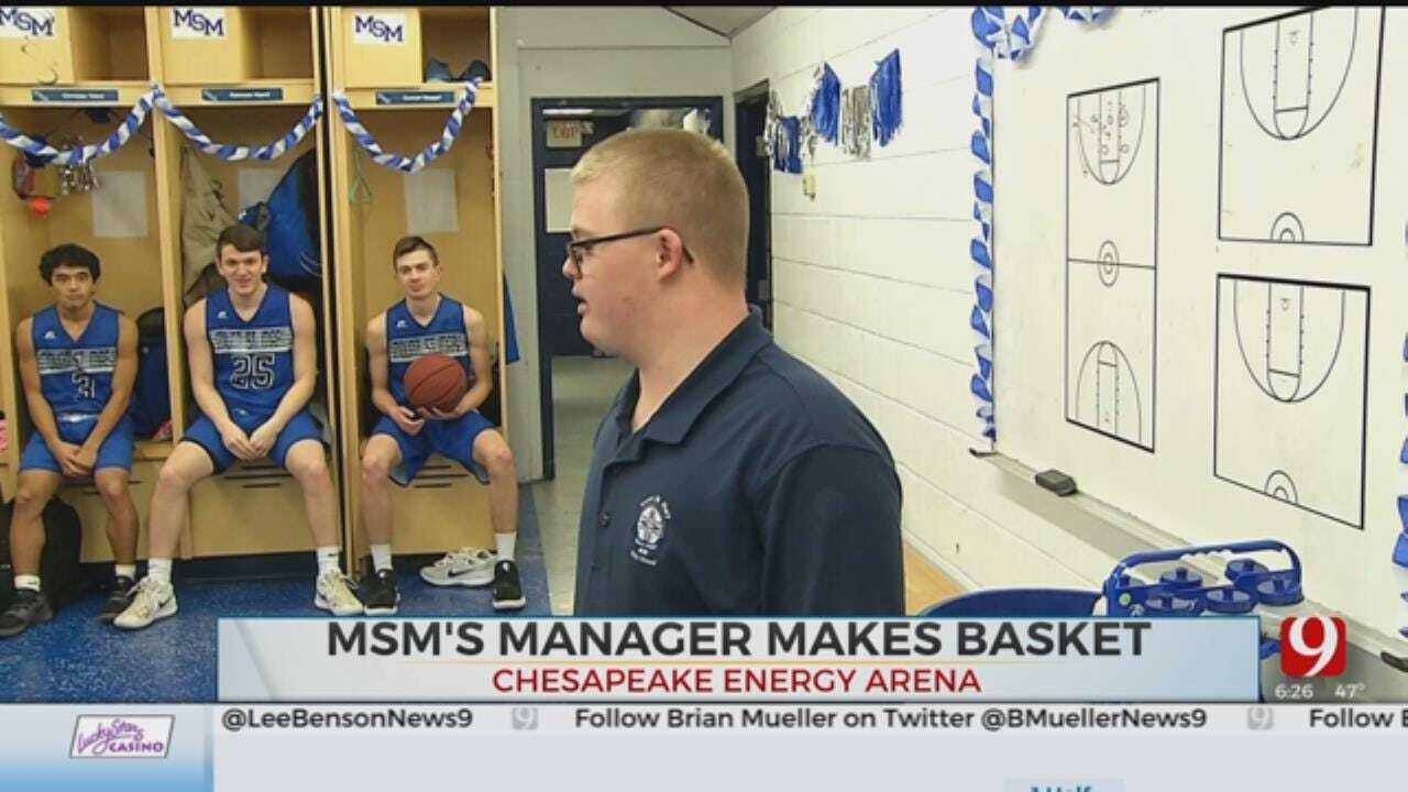 WATCH: Basketball Team Manager With Down Syndrome Makes Basket In First Varsity Game