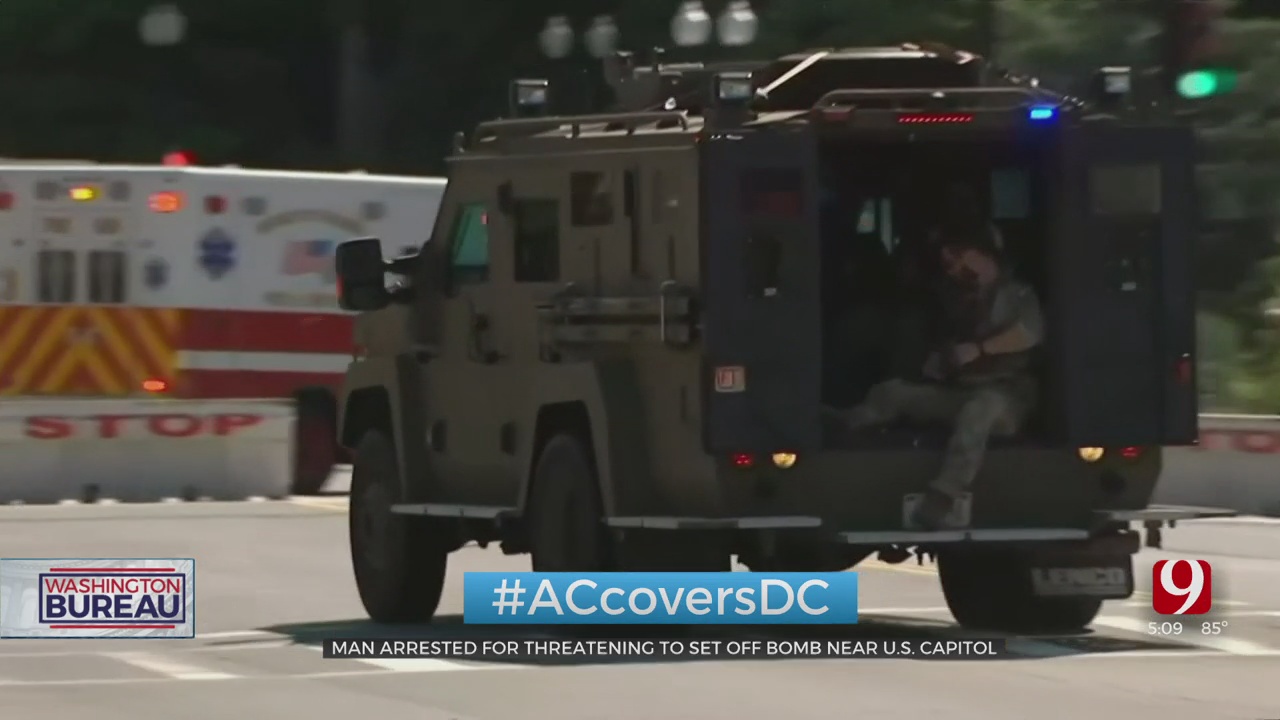 US Capitol Police Arrests Man Who Claimed To Have Bomb In Truck