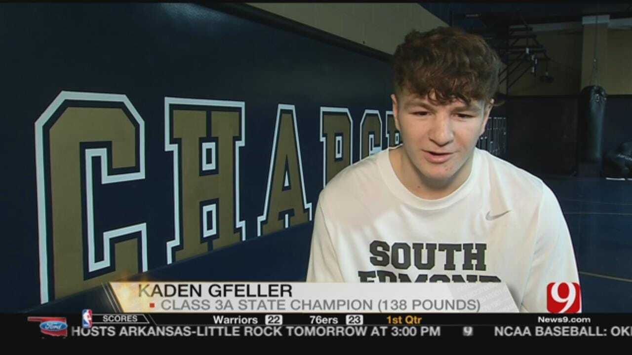 Heritage Hall's Kaden Gfeller Finishes High School Career With Undefeated Record