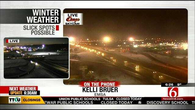 WEB EXTRA: EMSA's Kelli Bruer Talks About Winter Weather Impact