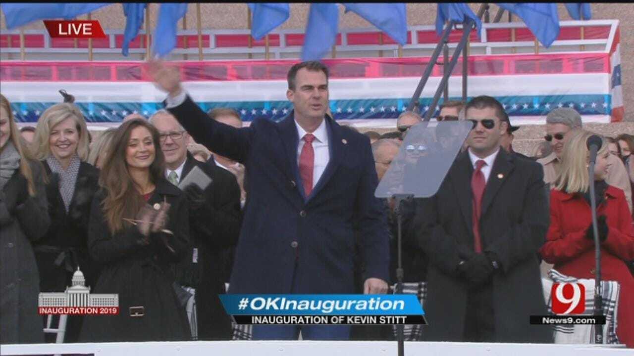 Kevin Stitt Sworn In As Oklahoma’s 28th Governor