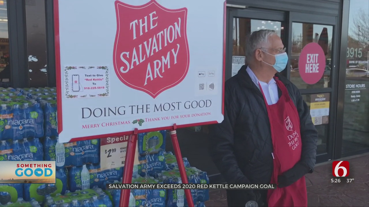 Despite Pandemic, Fewer Volunteers, Salvation Army Exceeds Red Kettle Campaign Goal 