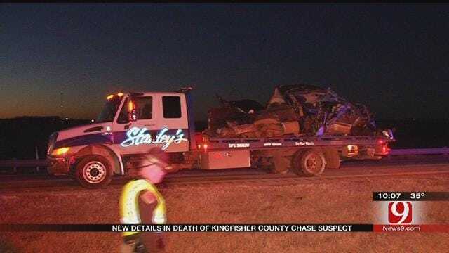 Chase In Kingfisher County Ends In Fatal Crash