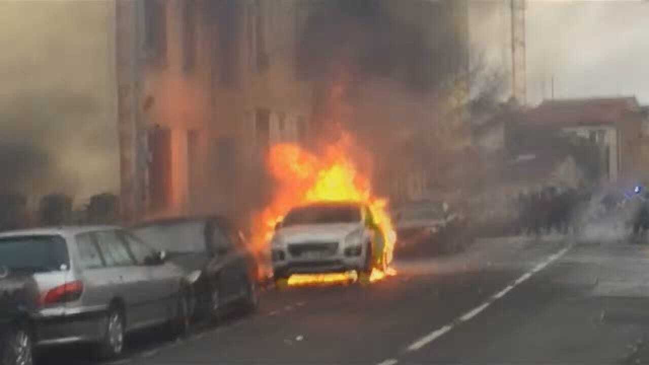 Student Protests Intensify In Paris