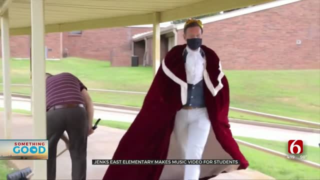 Jenks School Makes Video To Bring Cheer To Students