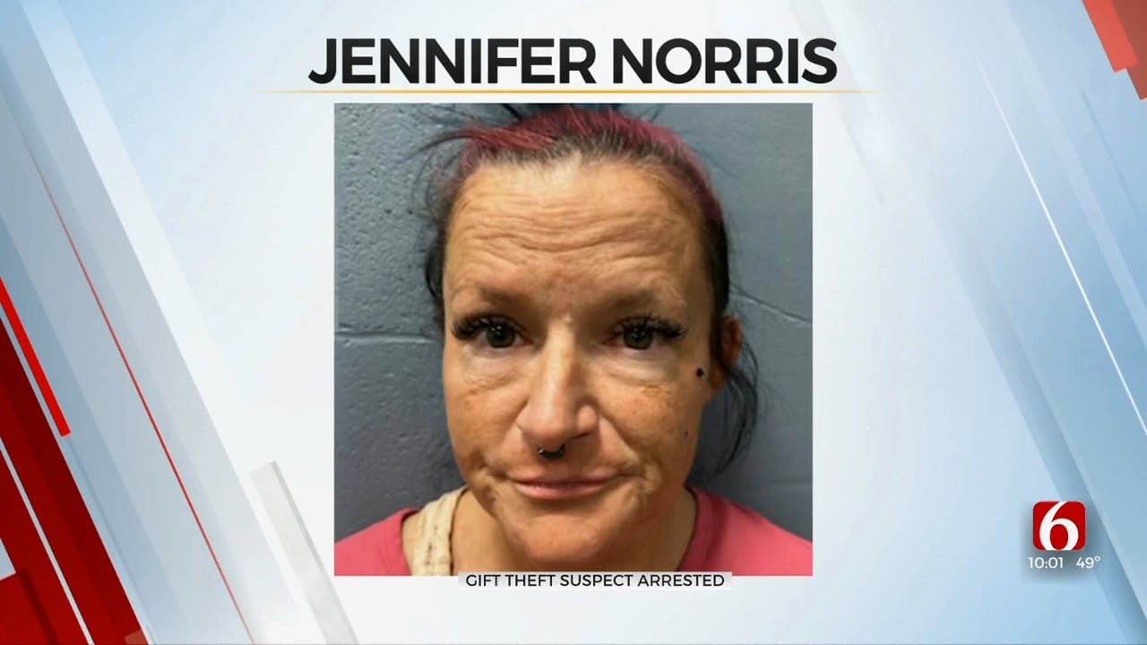 Rogers County Woman Arrested After Man Says She Stole Presents From Under His Christmas Tree